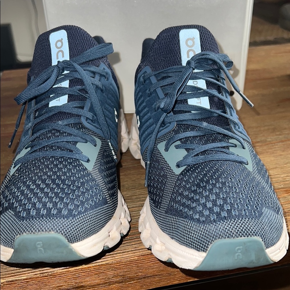 On Running Navy Blue Athletic Shoes